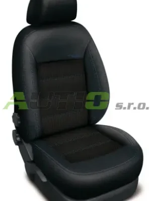 Autopotahy Ford Mondeo IV, bez zadní loket. op.,od r. 2007, AUTHENTIC DOBLO, žakar modrý Originální